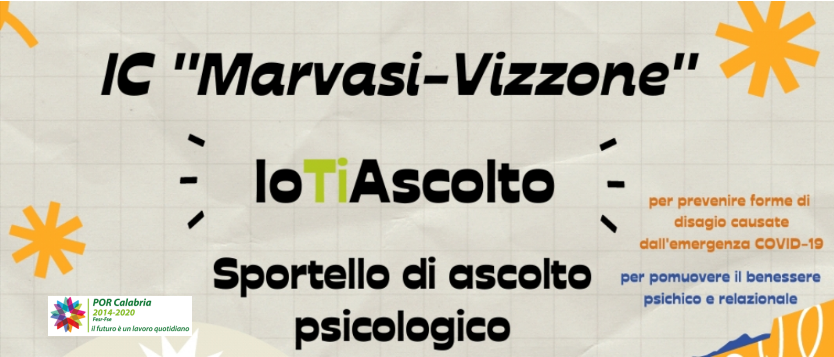 Io Ti Ascolto - Sportello di sostegno psicologico in emergenza sanitaria COVID-19