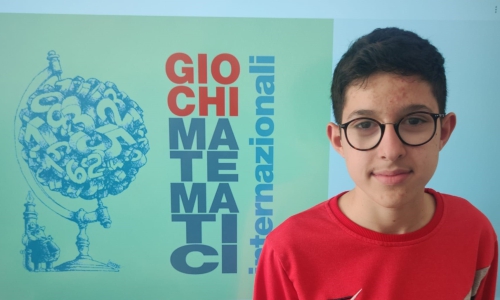 Giuseppe Andreacchio finalista dei Campionati Internazionali dei giochi matematici per la categoria C1