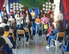 La drammatizzazione della storia "Chissà dove".
