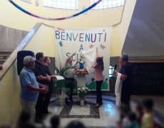 Visita missionaria nelle scuole della città 