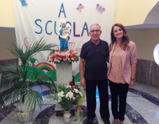 Visita missionaria nelle scuole della città 