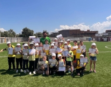 Foto di gruppo consegna attestati
