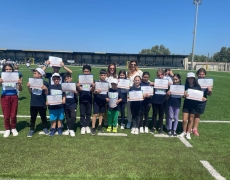 Foto di gruppo consegna attestati