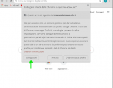 Clicca "Collega dati"
